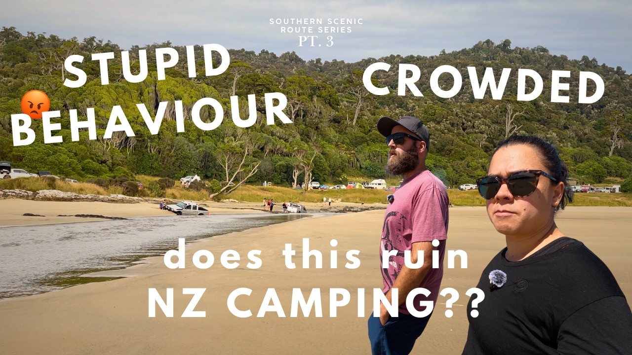 Реалии кемпинга в пиковый сезон в Новой Зеландии