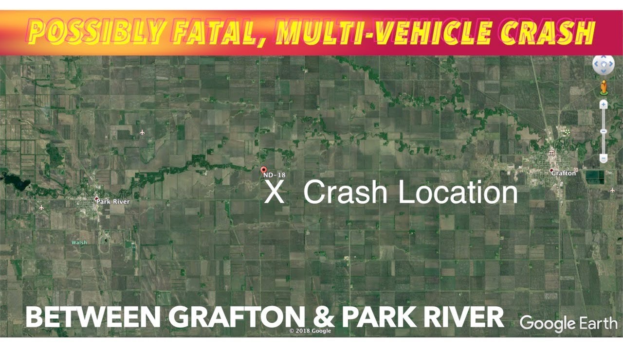 BREAKING NEWS Possibly Fatal, MultiVehicle Crash In Walsh County, ND YouTube