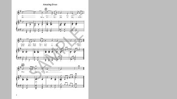 Amazing Grace - MusicK8.com Singles Reproducible Kit