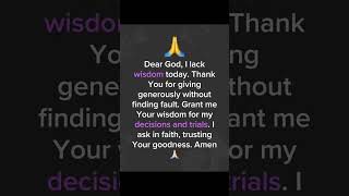 Daily Prayer(05/20/2026)