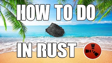 How To Craft GUNPOWDER In RUST (2020)