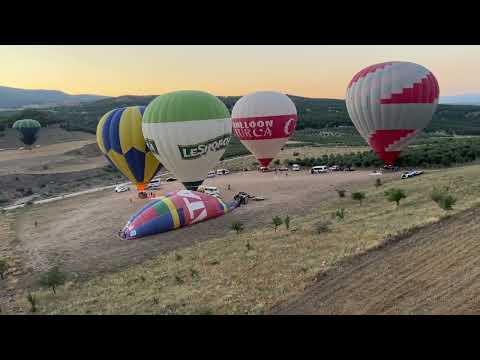 Denizli Pamukkale Sıcak Hava Balon Turuna Katıldık  (Pamukkale Balloons)