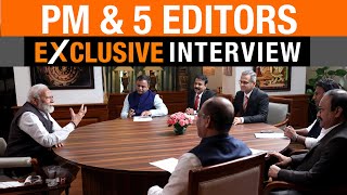 LIVE | PM Modi’s Exclusive Roundtable Interview with 5 Editors of the TV9 Network | News9