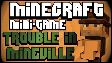 Minecraft Mini-Game Trouble In Mineville "Meow Mix" #1 w/ Roehn117