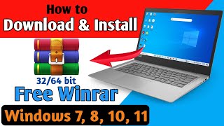 how to download winrar windows 10 (32\64 bit) | winrar download for pc | winrar download windows 10