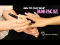 How To Find Your Thumb Ring Size