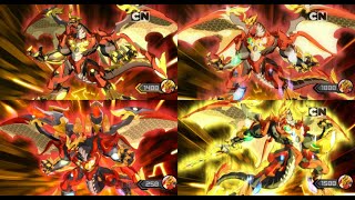 Bakugan Armored Alliance All Dragon Infinity Abilities