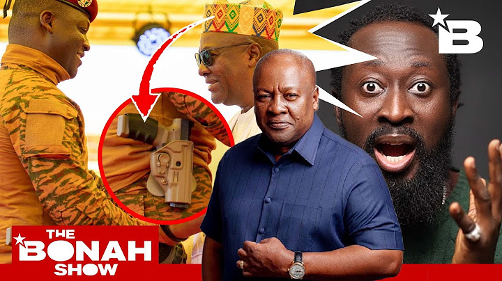 Farouk Al Wahab Goes Deep Into Gυn-Wearing Burkina Faso President Greeting Mahama; He $tole The Show