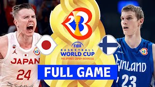 Japan v Finland | Full Basketball Game | FIBA Basketball World Cup 2023 screenshot 5