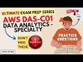 AWS DAS-C01 🔥 IMPORTANT TOPICS 🔥 AWS Certified Data Analytics - Specialty | Exam Tutorial | Free PDF