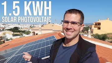 HOW MUCH ELECTRICITY Does a 1,5 KWh SOLAR PV PRODUCES ?