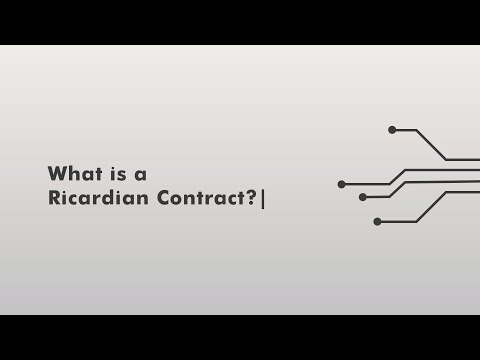 What Is A Ricardian Contract