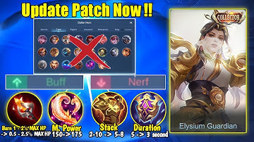 META MAGE !! Item Magic Buff - Item Defense Nerf | Luo Yi Top 1 Global 2022 - Mobile Legends