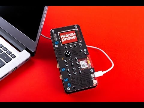 MAKERphone Kickstarter video