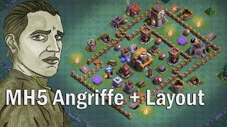 MEISTERHÜTTE 5 ANGRIFFE + TIPPS BESTE ARMEE UND LAYOUT FÜR MH5 ! - CLASH OF CLANS