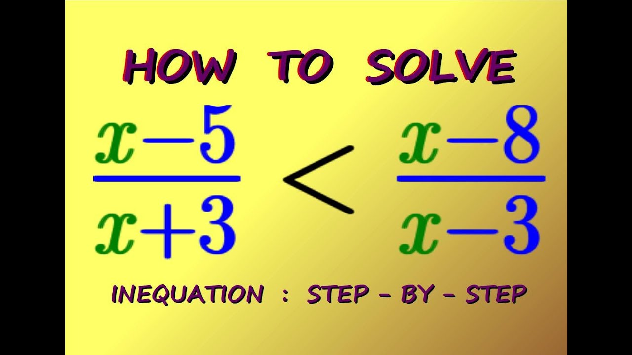 [ MATH OLYMPIAD - ALGEBRA ] HOW TO SOLVE this nice INEQUATION - YouTube