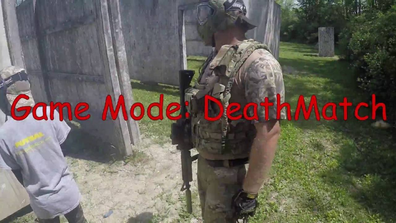 Airsoft: G&G cm18 Gameplay