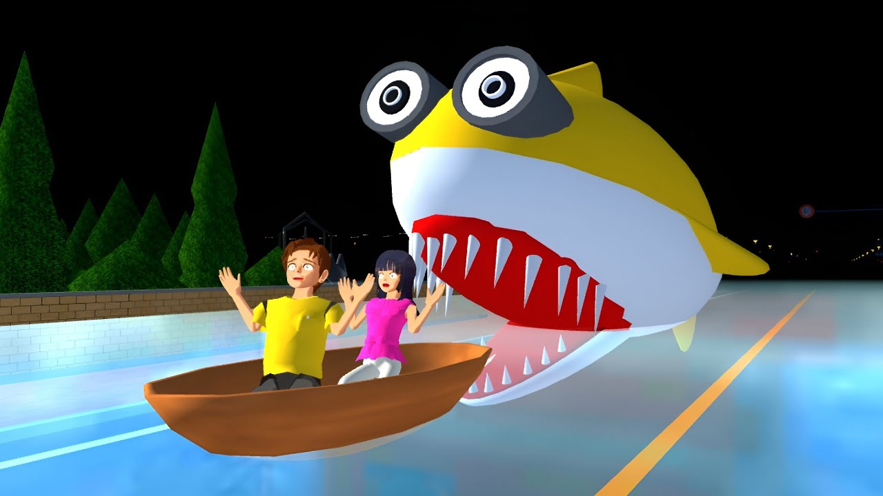 Yuta Mio Di Makan Ikan Hiu Minion 😱|Sakura School Simulator