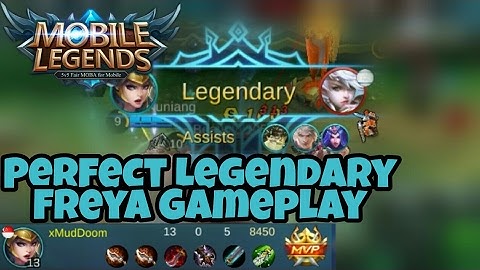 Mobile Legends: Best UNSTOPPABLE Freya Gameplay w/ Build