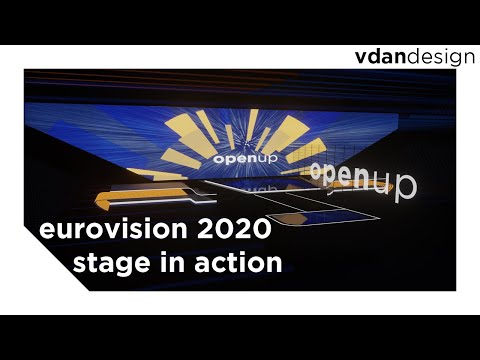 Eurovision 2020 - Stage in Action