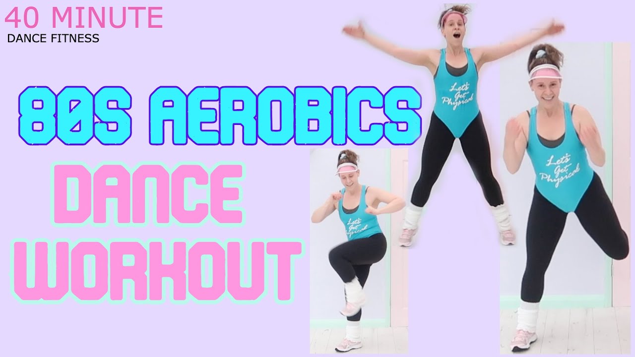 80S AEROBICS DANCE WORKOUT SWEAT BODY CONDITIONING STRETCH HIGH