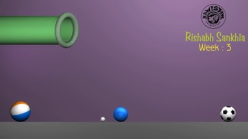 Bouncing Ball with different Weights