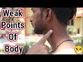 Weak Points Of Body | Self Defense Technique For Street Fight