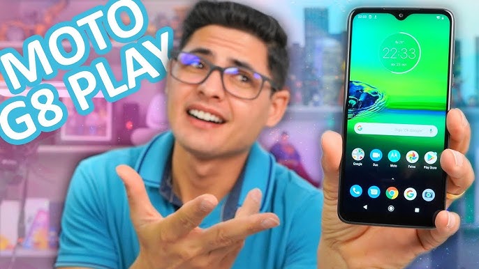 Motorola Moto G8 64GB Azul Capri - Unboxing e impressões 