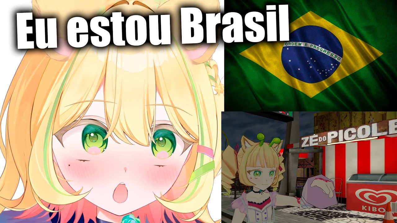 Ela está no BRASIIIIIIL...