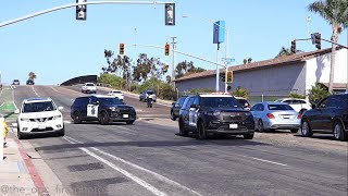 San Diego Sheriffs responding x2
