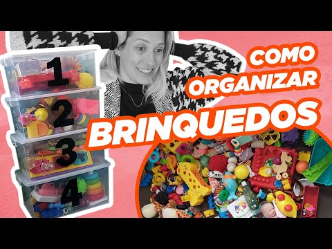 Como organizar BRINQUEDOS | @Vida Louca de Casada