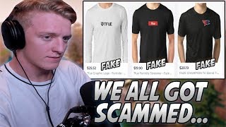Tfue & His Fans Gets SCAMMED by MERCH Retailer, Tfue Then REPAYS ALL His Fans