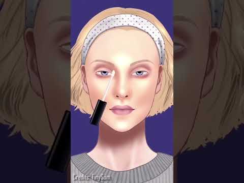 Aminated Marilyn Monroe’s daily makeup routine the end is shocking!!#shorts #asmr #anime