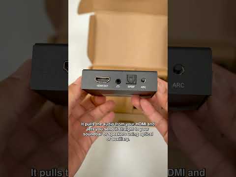 HDMI audio? Extracted. 🎯 #audio #audiotechnology
