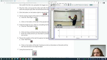 Conservation of Energy Toss Ball Lab with Video Analysis