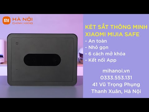 Video Két sắt thông minh Xiaomi Mijia Safe - an toàn, nhỏ... - youtube