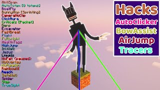 Hack Client Vs Cartoon Cat Minecraft One Block (Ep 4)