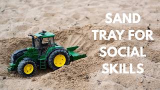 Using a Sand Tray in Social Skills Groups