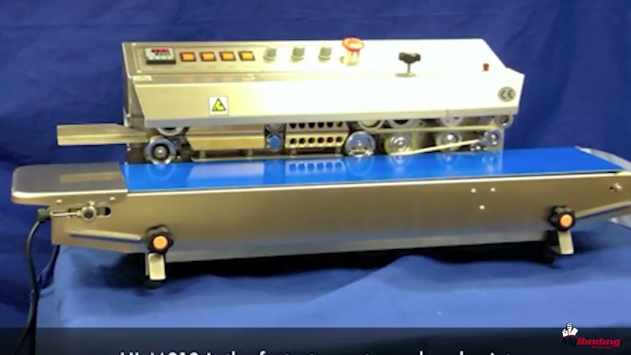 Sealer Sales HL-M810 Horizontal Dry Ink Coding Band Sealer Features Video