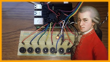 Mozart: Turkish March on Piezo Buzzers using a Raspberry Pi [Real Life]