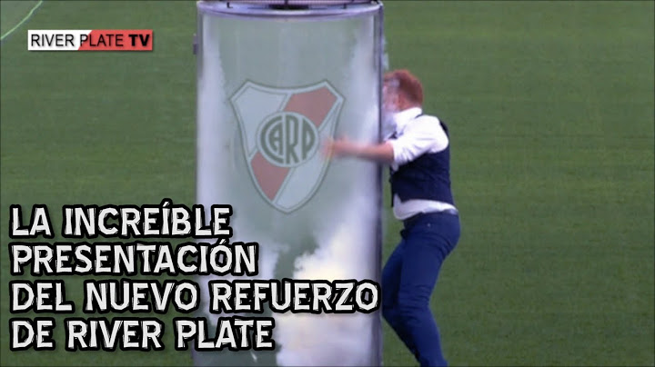 La increíble presentación del nuevo refuerzo de River