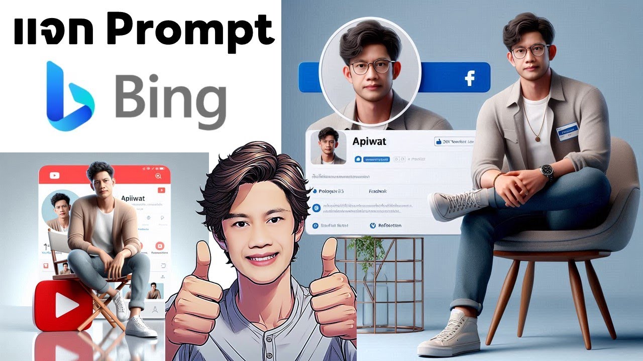แจก Prompt สร้างภาพโปรไฟล์สำหรับ Social Media ด้วย Bing AI