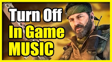 How to TURN OFF in Game Music in COD Black Ops 6 (Easy Tutorial)
