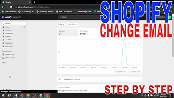 ✅  How To Change Email In Shopify Store  🔴
