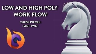 Low and High Poly Workflow in Blender | Part Two | TimefireVR