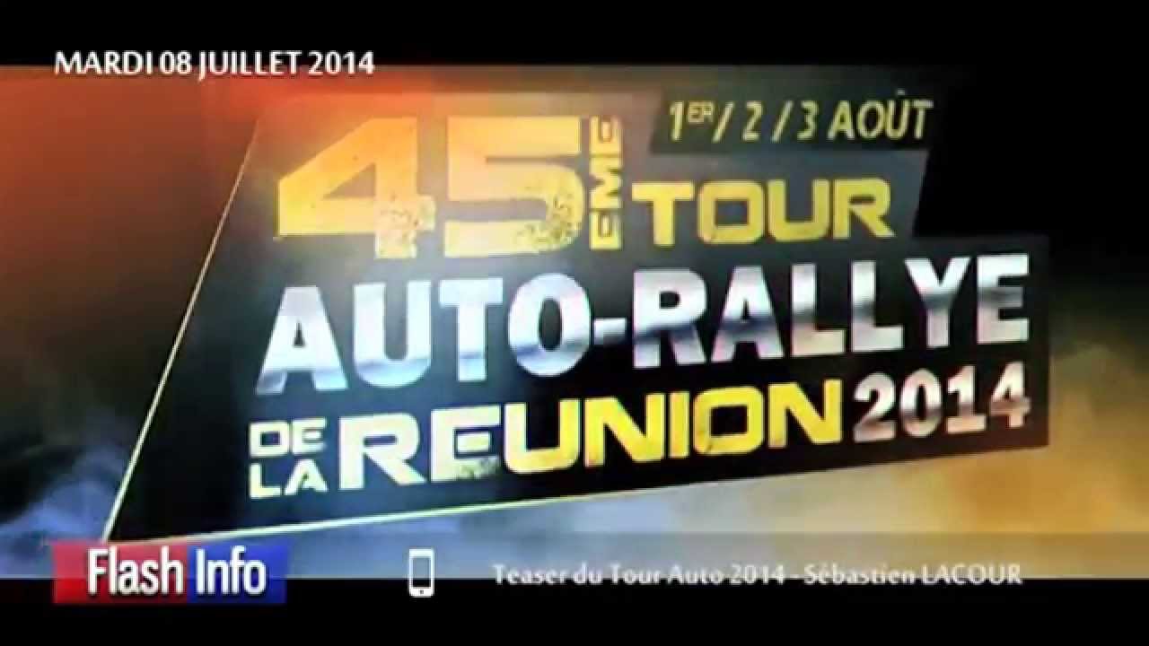 TOUR AUTO 2014 SUR TV KREOL