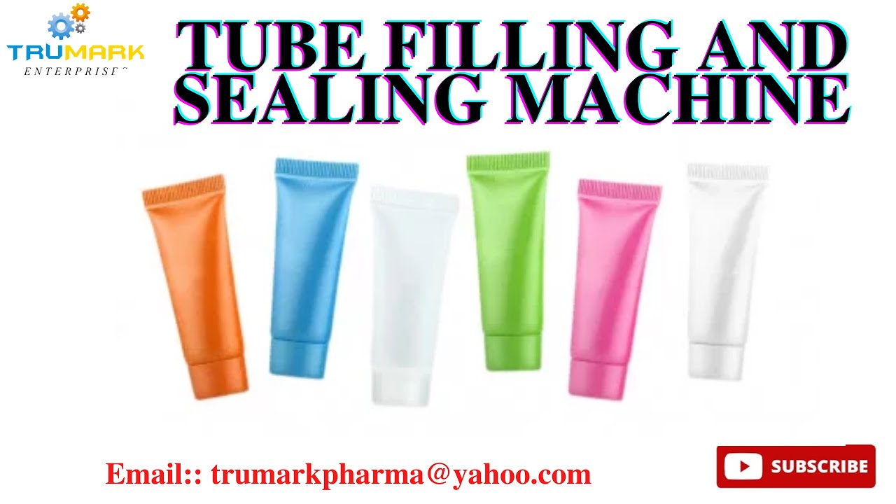 SEMI AUTOMATIC TUBE FILLING AND SEALING MACHINE