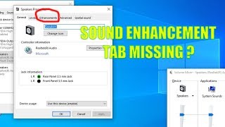 how to turn off audio enhancements how to turn off audio enhancements