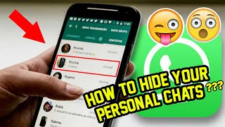 How to hide chats in whatsapp  (new strategy) screenshot 4