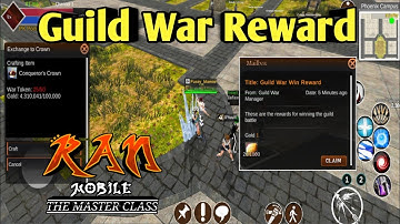 Guild War Token Reward and Its Uses | Ran Mobile: The Master Class OBT